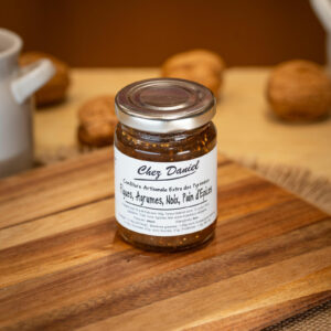 Confiture de Figues, agrumes, noix , pain d'épices 345gr
