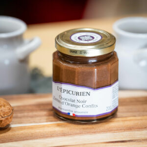 Chocolat noir zestes d'orange confits 200g