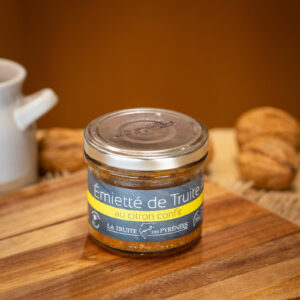 Emiettés de truite au citron confit 90g