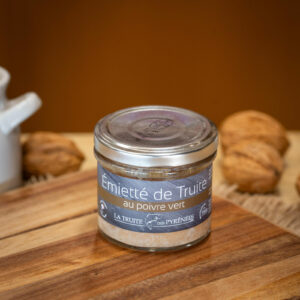 Emiettés de truite poivre vert 90g