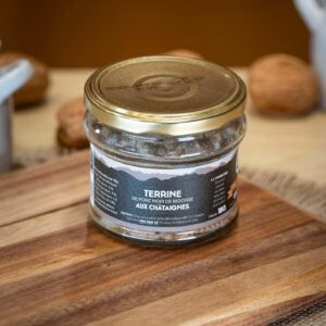 Terrine de porc noir de Bigorre aux chataignes 180g