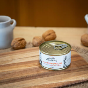 Terrine Pique Nique cognac poivrons 130gr