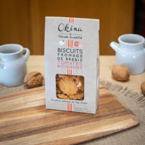 Biscuits brebis tomates oignons 80gr